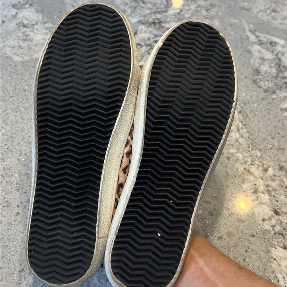 Vici Malia Peach Leopard and Black Women's Sneakers - Picture 3 of 9